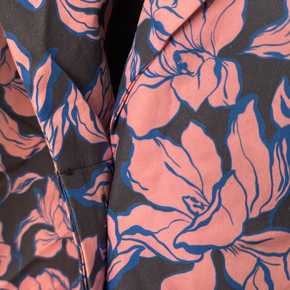 Hutch XL Peach mini dress navy purple in floral print - Picture 13 of 16